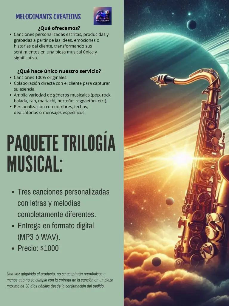 Paquete Trilogía Musical